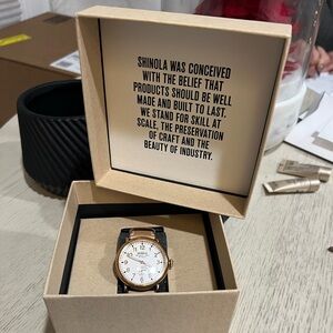 Sold Shinola Runwell Watch